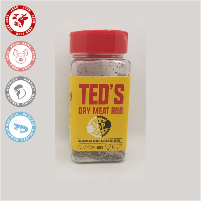 Ted's S&P | Dry BBQ Rub BBQ Rubs and Sauces Hot Things - Barbecues, Heaters, Outdoor Kitchens   