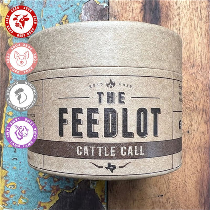 The Feedlot "Cattle Call" Rub - 200g BBQ Rubs and Sauces The Que Club   