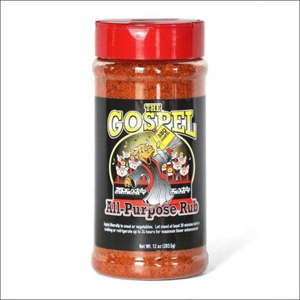 The Gospel All Purpose Rub BBQ Rubs and Sauces The Que Club   