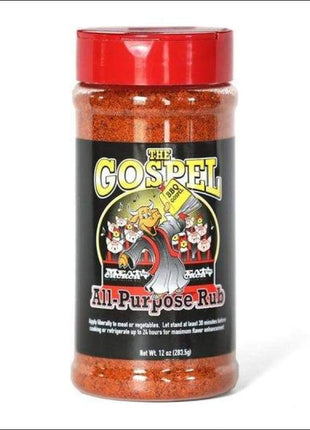 The Gospel All Purpose Rub BBQ Rubs and Sauces The Que Club   