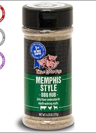 Three Little Pigs Memphis Style BBQ Rubs and Sauces Hark   