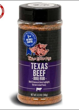Three Little Pigs Texas Beef BBQ Rubs and Sauces Hark   