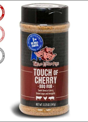 Three Little Pigs Touch of Cherry BBQ Rubs and Sauces Hark   