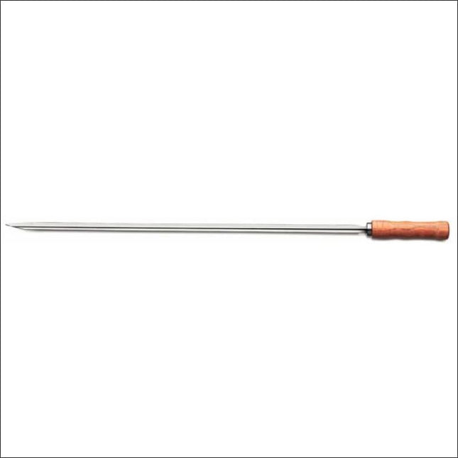 Single Prong Skewer, Wood Handle – 65cm Accessories for Barbeques TRAMONTINA   