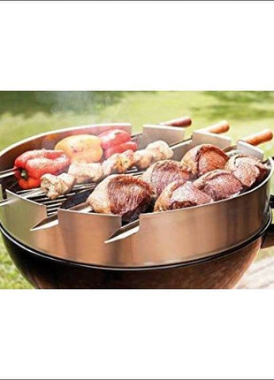Single Prong Skewer, Wood Handle – 65cm Accessories for Barbeques TRAMONTINA   
