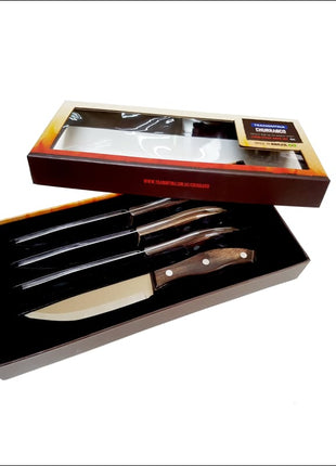 Churrasco Rio Grande 4 Pc Steak Knife Set Accessories for Barbeques TRAMONTINA   